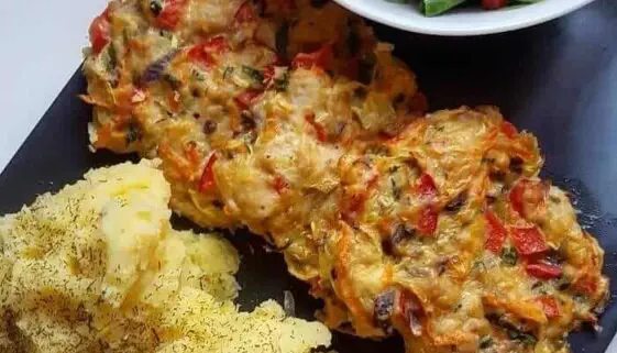 Blogujmy24.pl: Przepis: placki drobiowe z warzywami i serem, Artykuły | Dieta